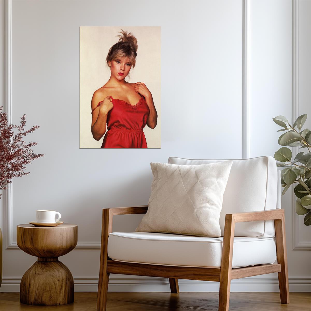 Samantha Fox | 80s Music Icon Poster | Vintage Singer Photography