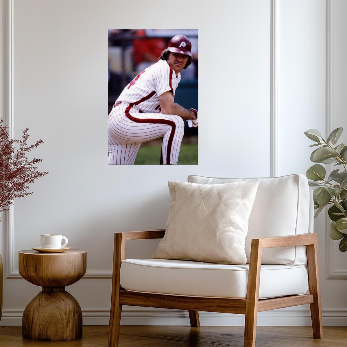 Pete Rose Cincinnati Reds | 4192 Hit Record | Historic Baseball Moment Poster - Sports Poster