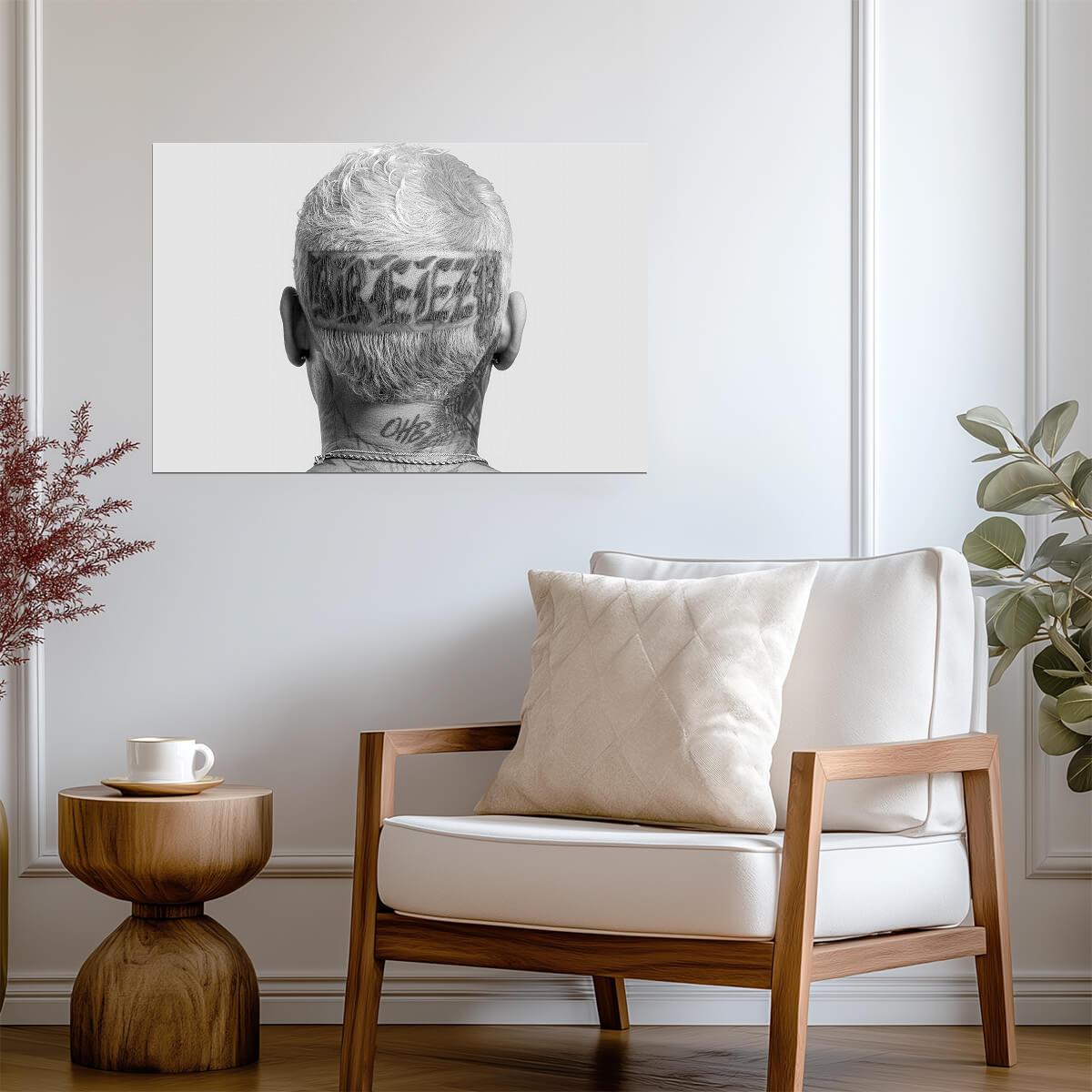 Chris Brown Breezy | Album Cover Poster | R&B Music Wall Art