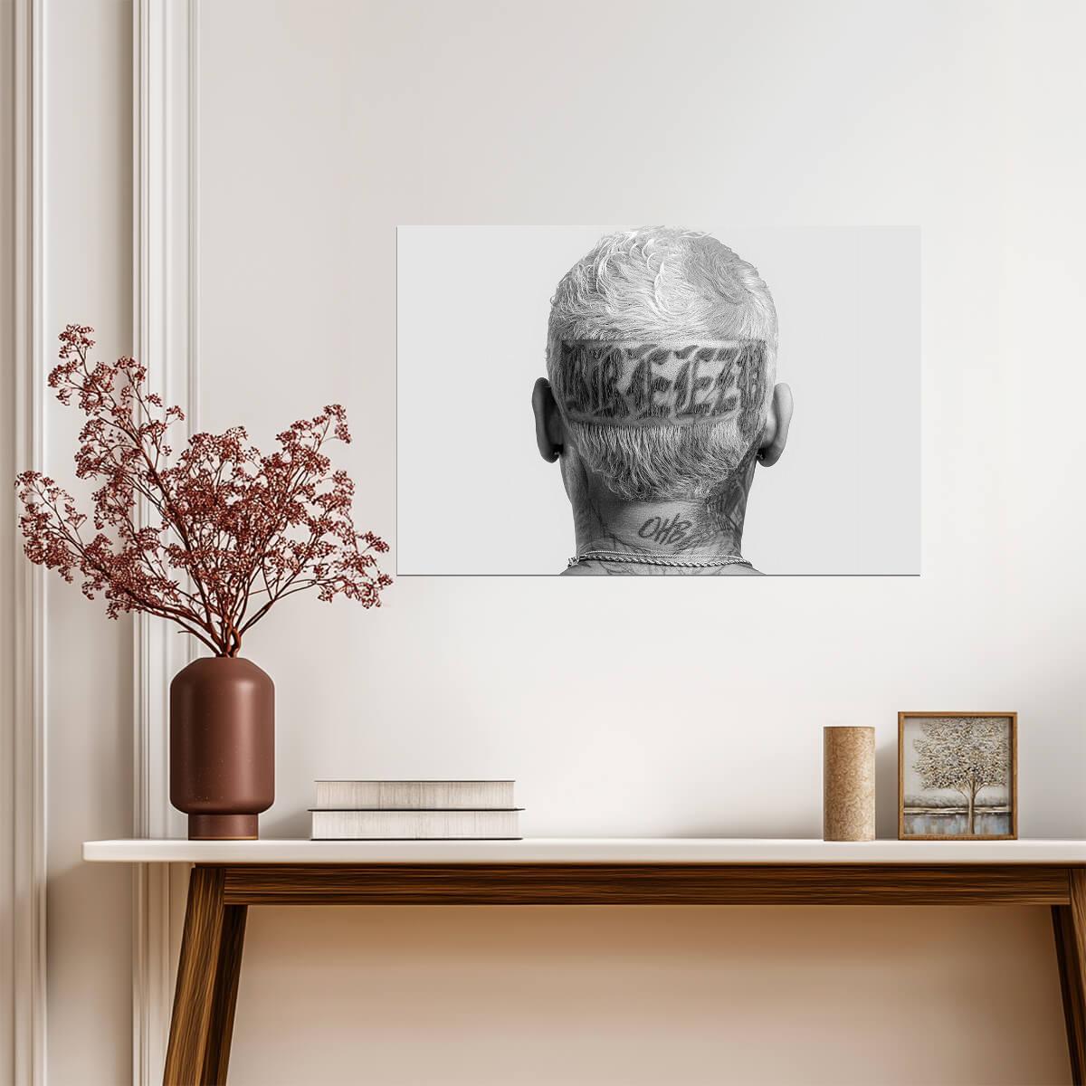 Chris Brown Breezy | Album Cover Poster | R&B Music Wall Art