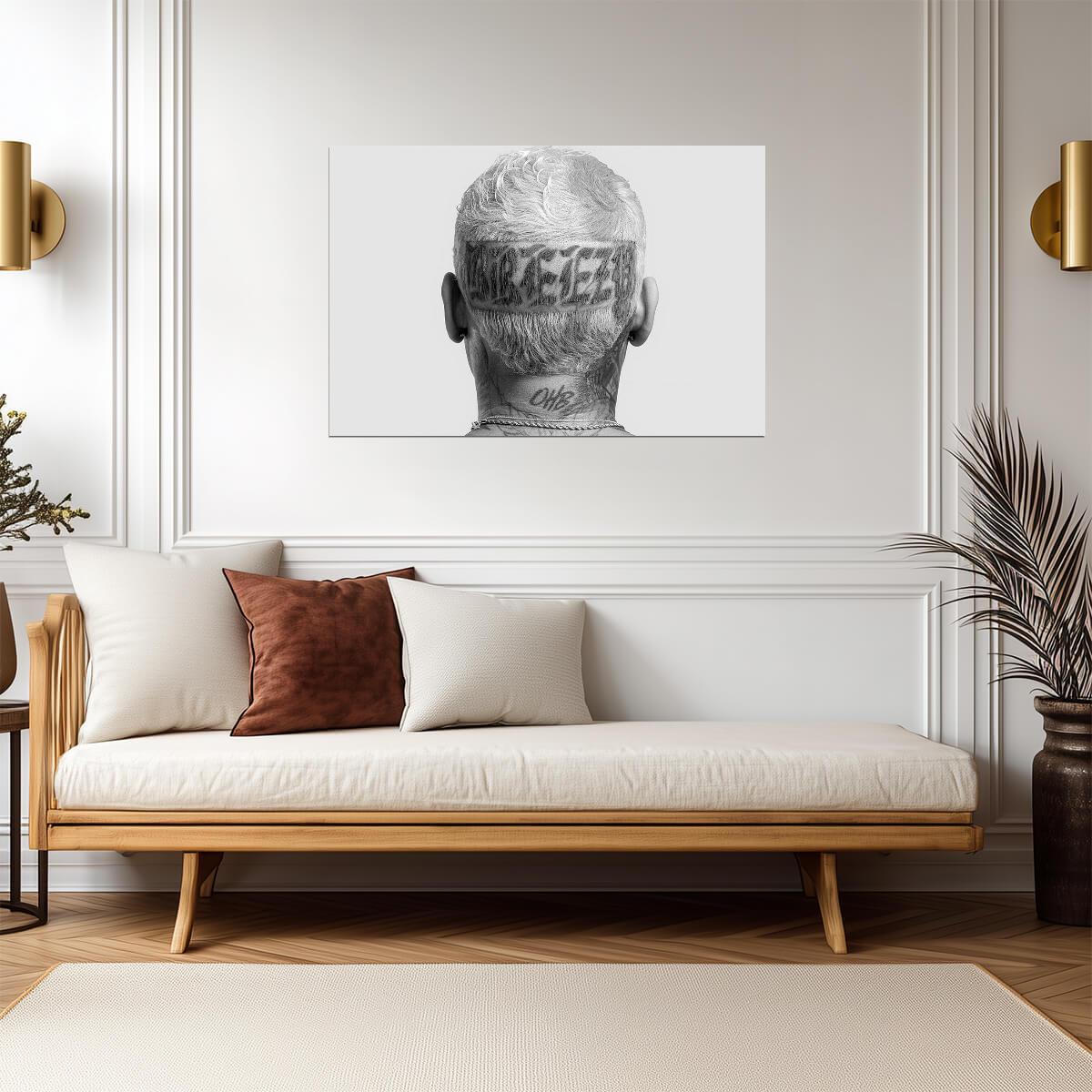 Chris Brown Breezy | Album Cover Poster | R&B Music Wall Art