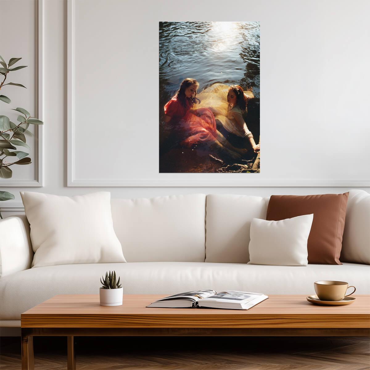 Let's Eat Grandma Two Ribbons | Album Cover Poster | Synth-Pop Wall Art