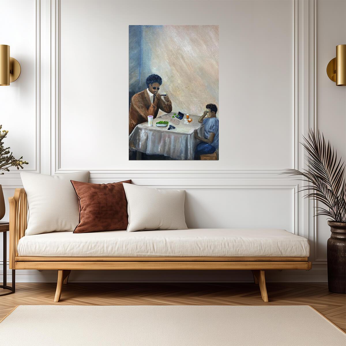 Tony Shhnow Reflexions | Album Cover Poster | Hip Hop Wall Art