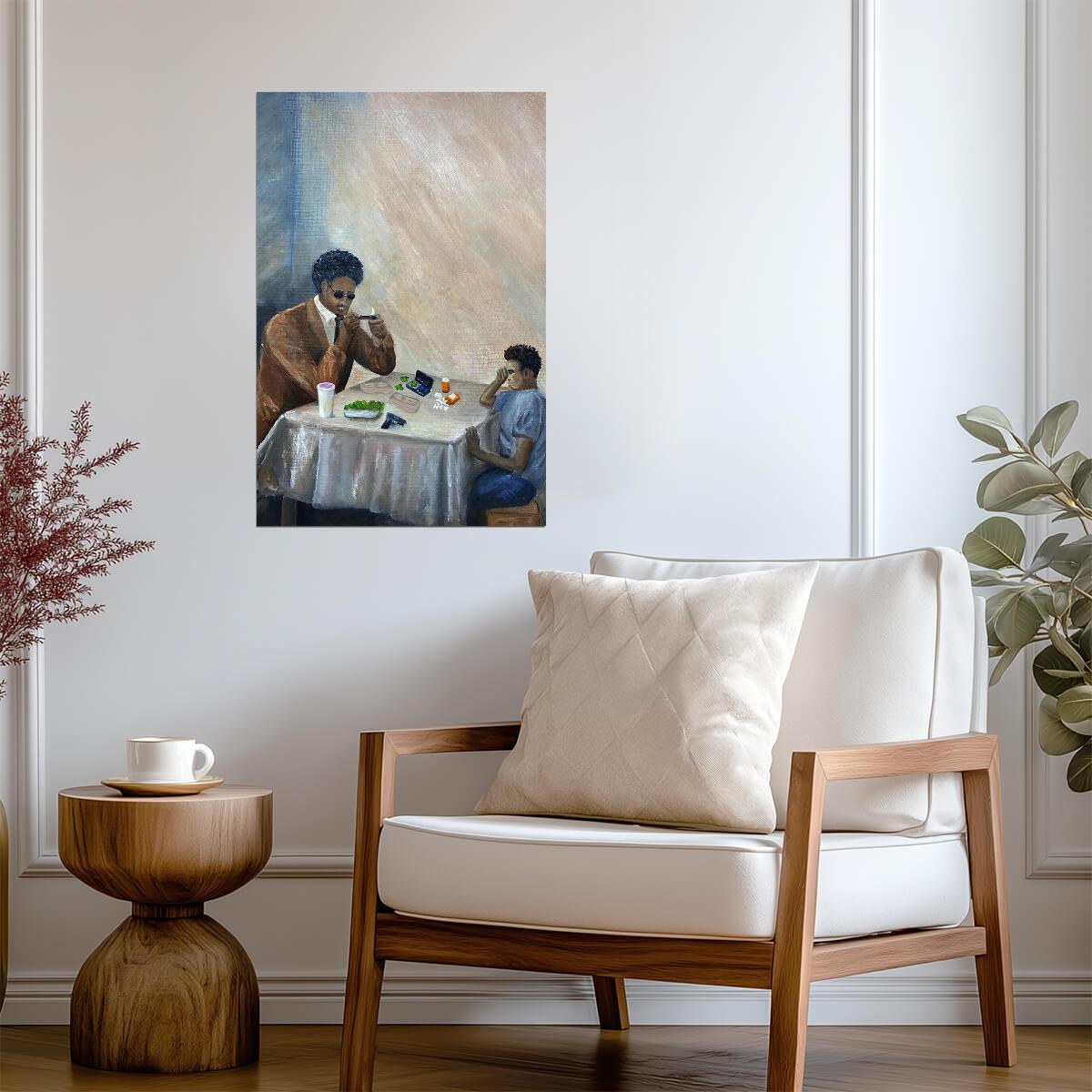 Tony Shhnow Reflexions | Album Cover Poster | Hip Hop Wall Art