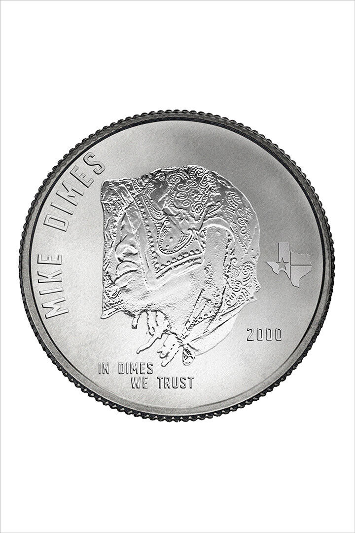 Mike Dimes In Dimes We Trust | Album Cover Poster | Hip Hop Wall Art