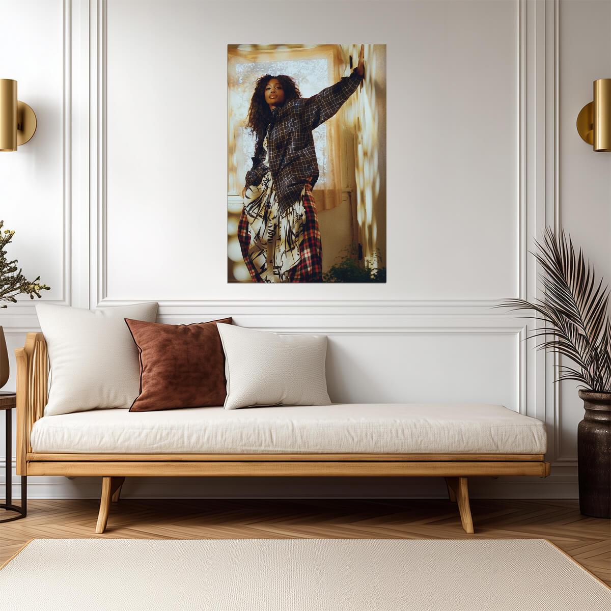 SZA Ctrl | Album Cover Poster | R&B Music Wall Art