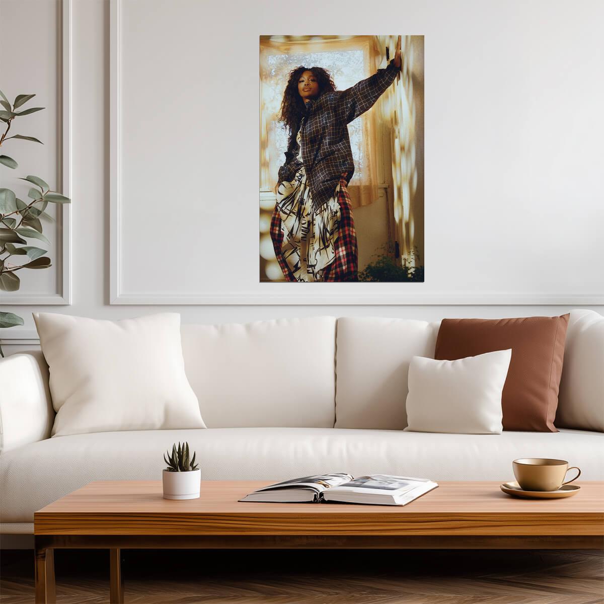 SZA Ctrl | Album Cover Poster | R&B Music Wall Art