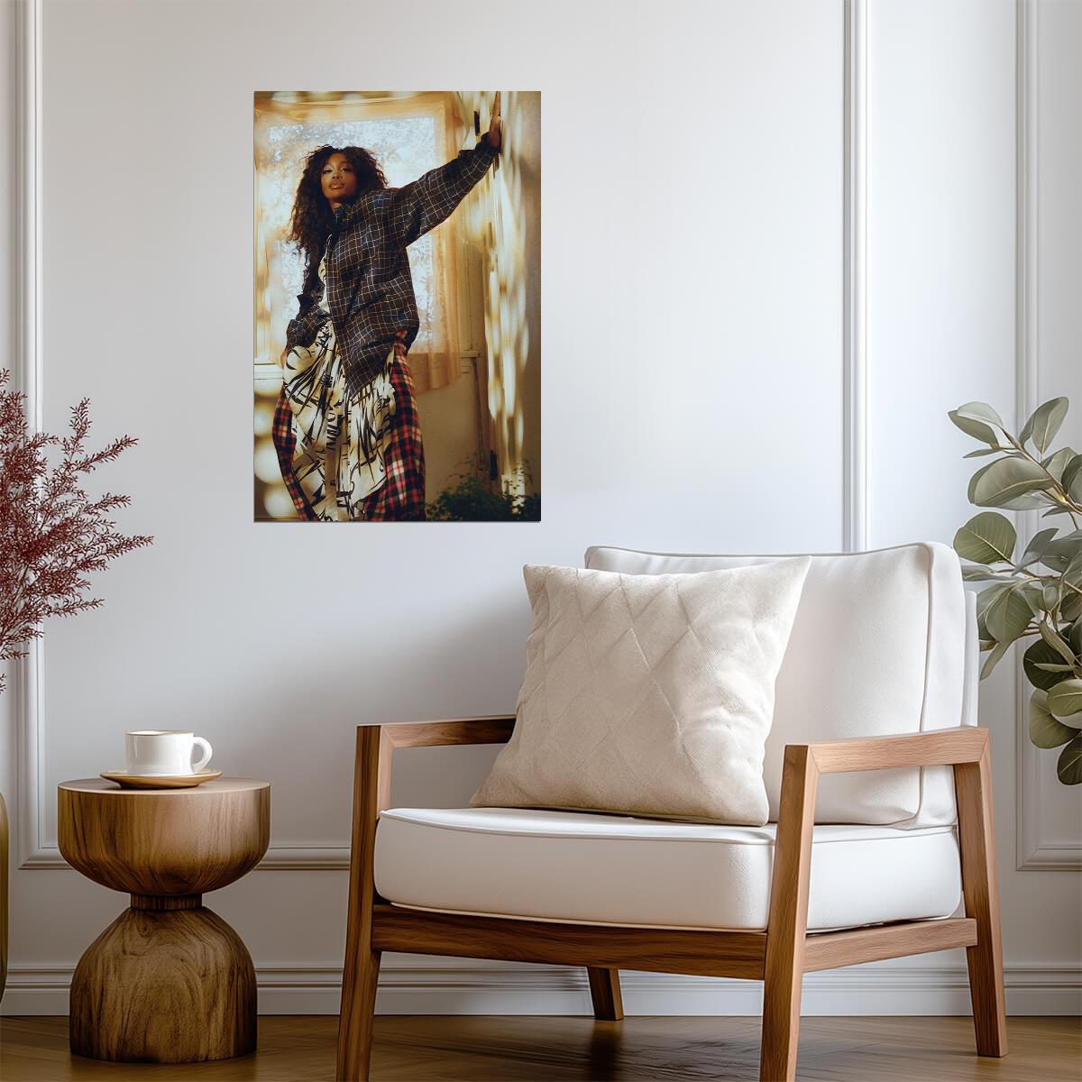 SZA Ctrl | Album Cover Poster | R&B Music Wall Art