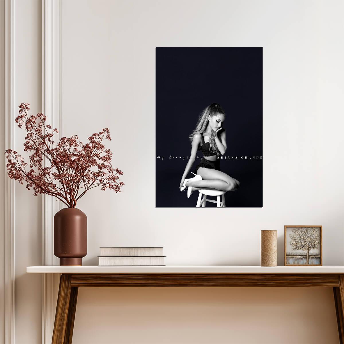 Ariana Grande My Everything | Album Cover Poster | Pop Music Wall Art