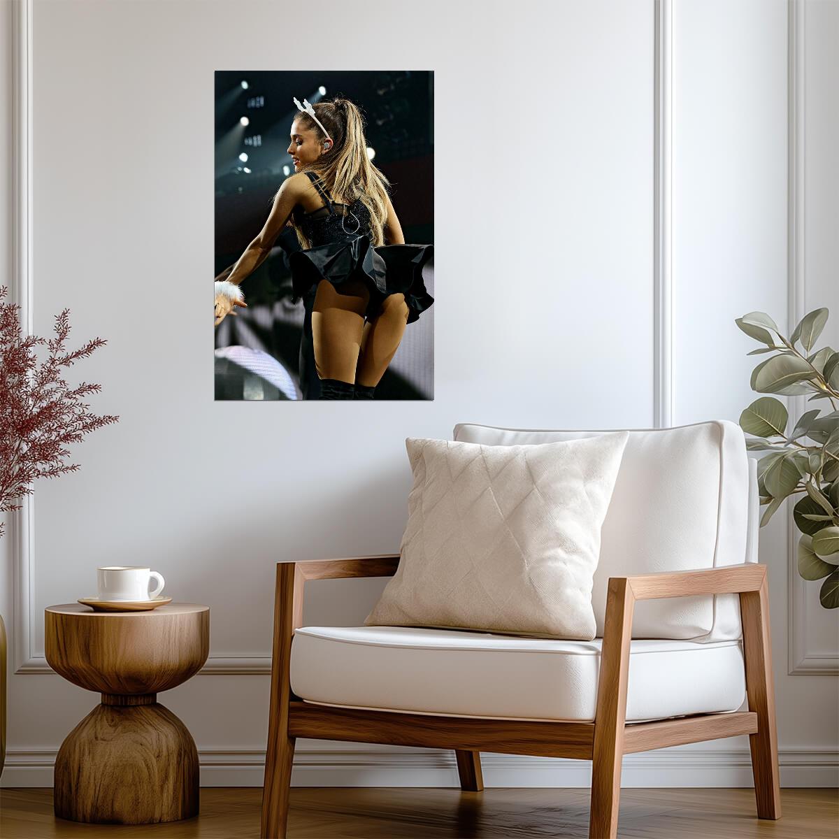 Ariana Grande | Pop Music Star Poster | Live Performance Photography