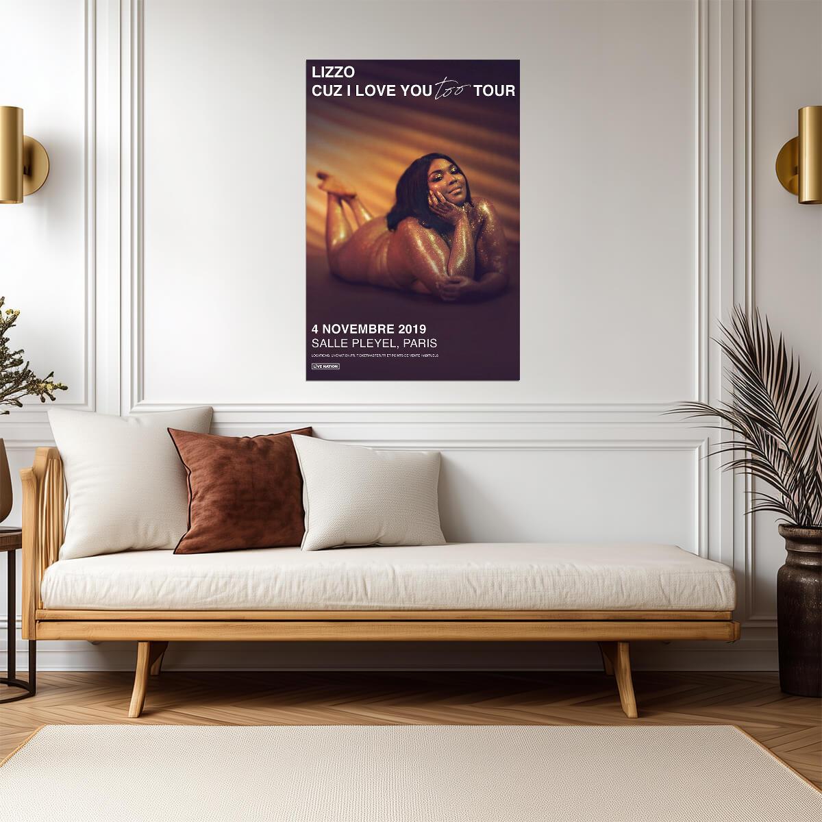 Lizzo Cuz I Love You | Album Cover Poster | Pop Music Wall Art
