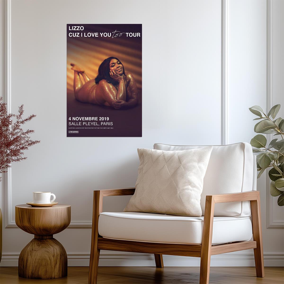 Lizzo Cuz I Love You | Album Cover Poster | Pop Music Wall Art