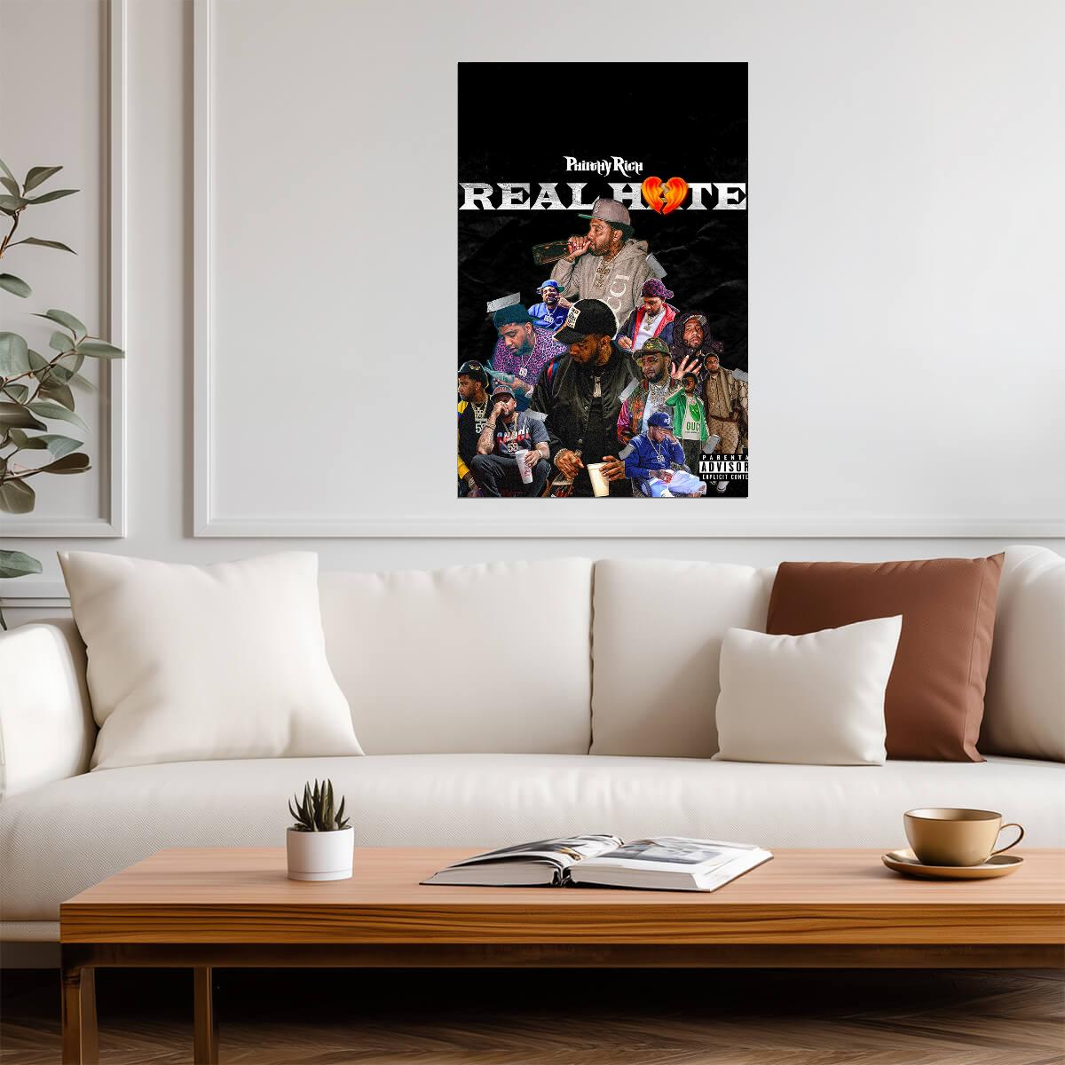 Philthy Rich Trip'n 4 Life | Album Cover Poster | Hip Hop Wall Art