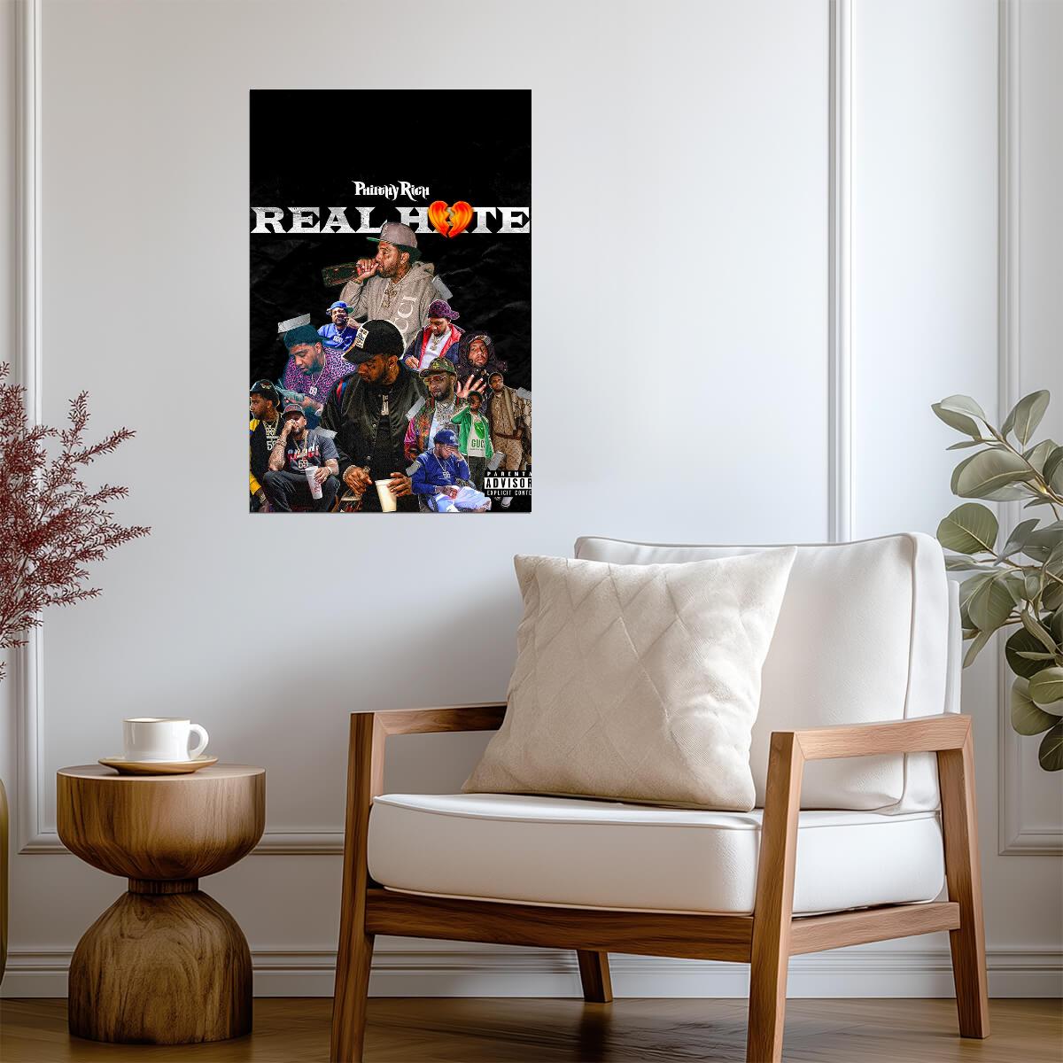 Philthy Rich Trip'n 4 Life | Album Cover Poster | Hip Hop Wall Art