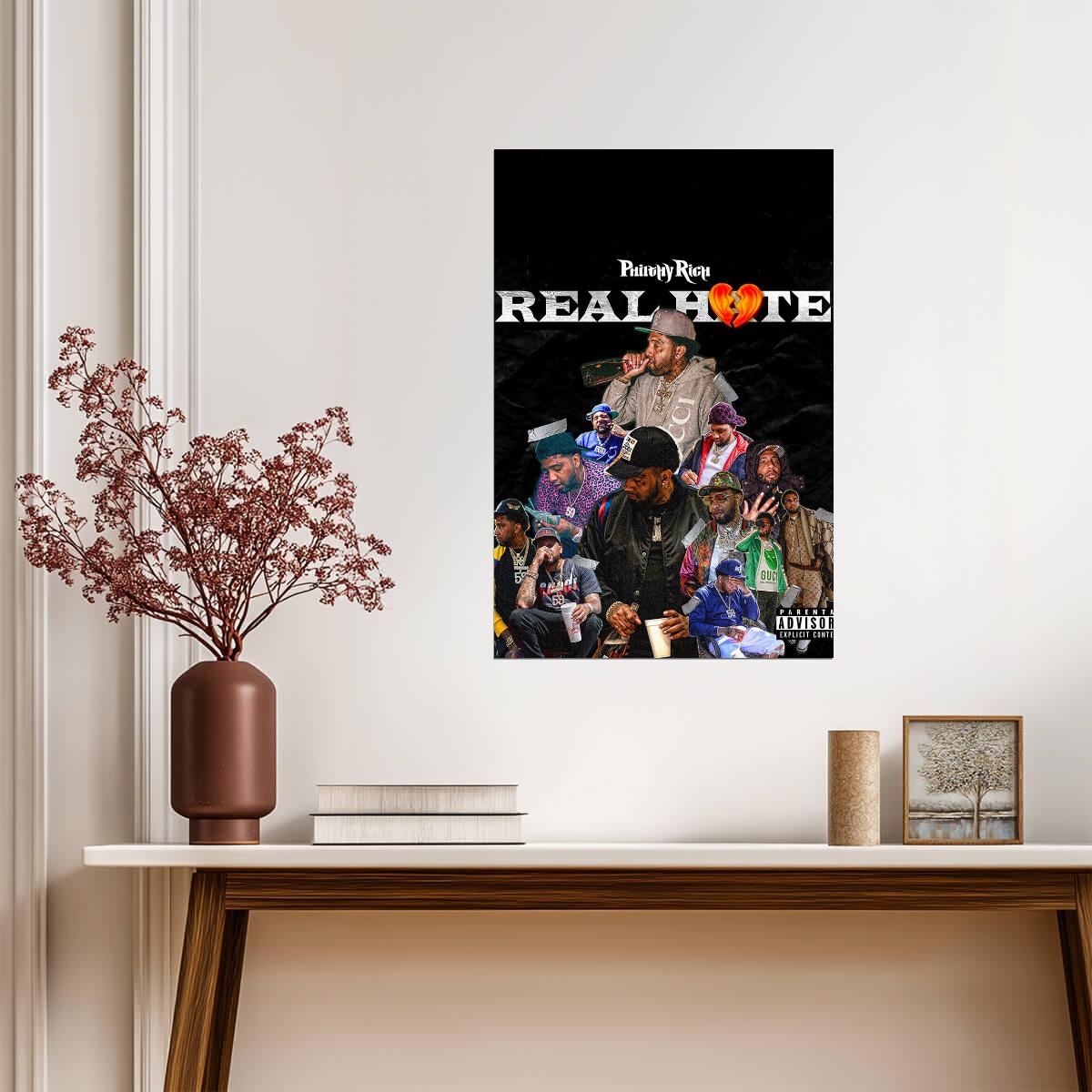 Philthy Rich Trip'n 4 Life | Album Cover Poster | Hip Hop Wall Art