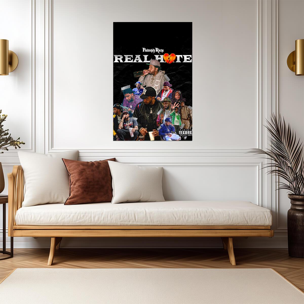 Philthy Rich Trip'n 4 Life | Album Cover Poster | Hip Hop Wall Art