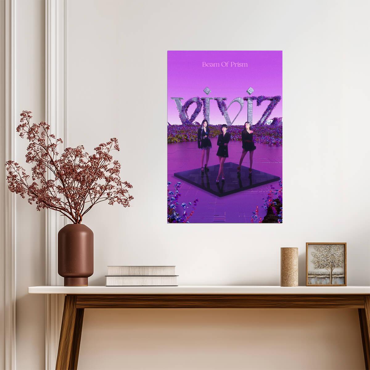 Viviz Beam of Prism | Album Cover Poster | K-Pop Wall Art