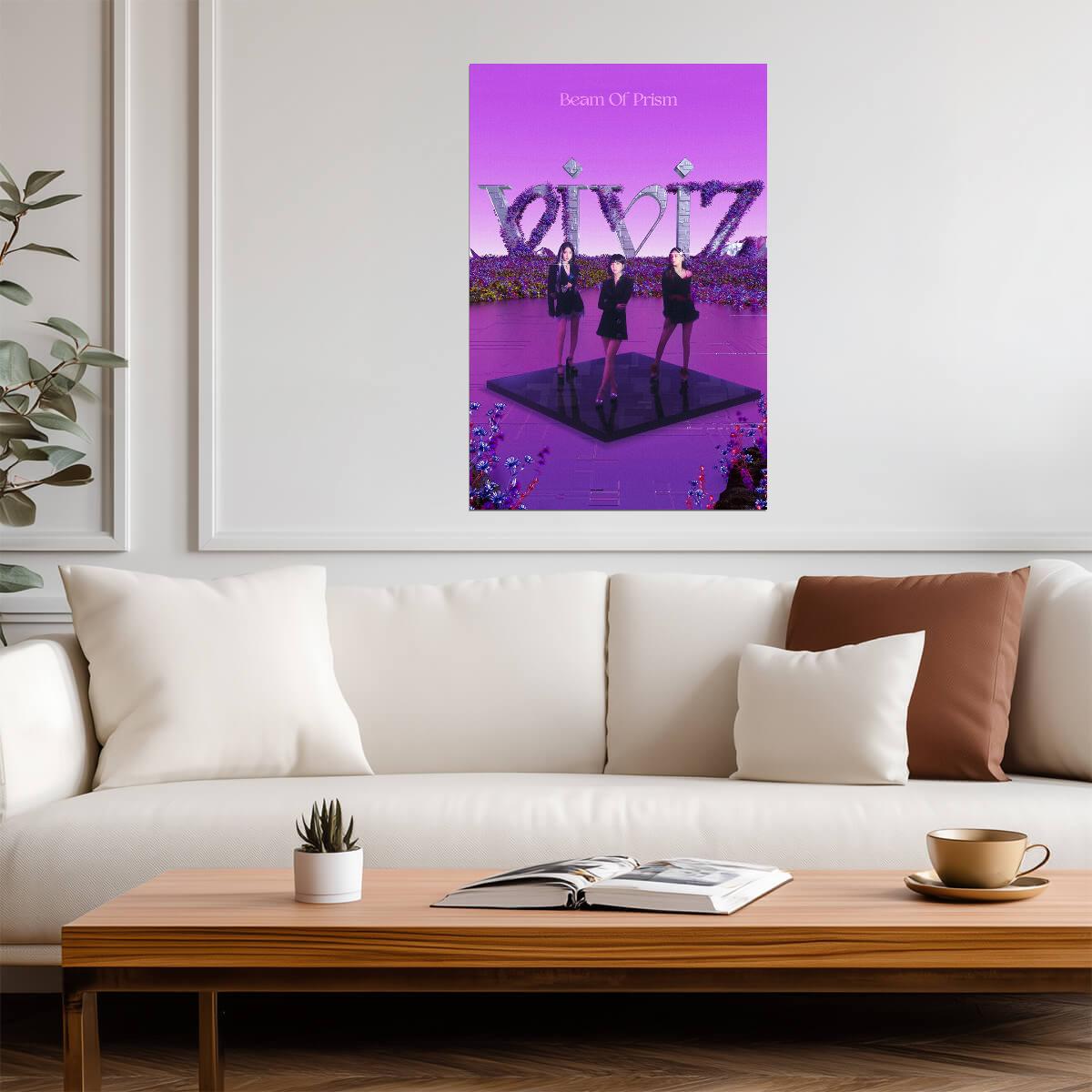 Viviz Beam of Prism | Album Cover Poster | K-Pop Wall Art