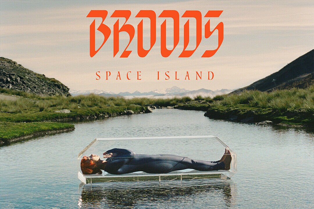 Broods Space Island | Album Cover Poster | Synth-Pop Wall Art