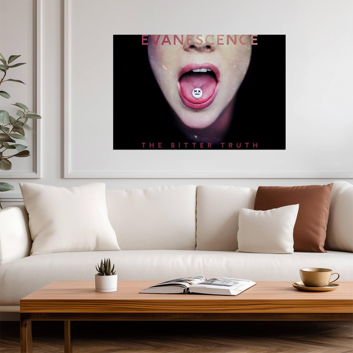 Evanescence The Bitter Truth | Album Cover Poster | Rock Music Wall Art