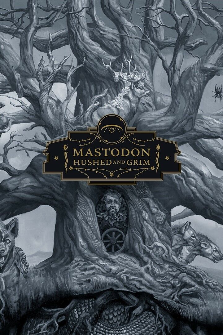 Mastodon Hushed and Grim | Album Cover Poster | Heavy Metal Wall Art