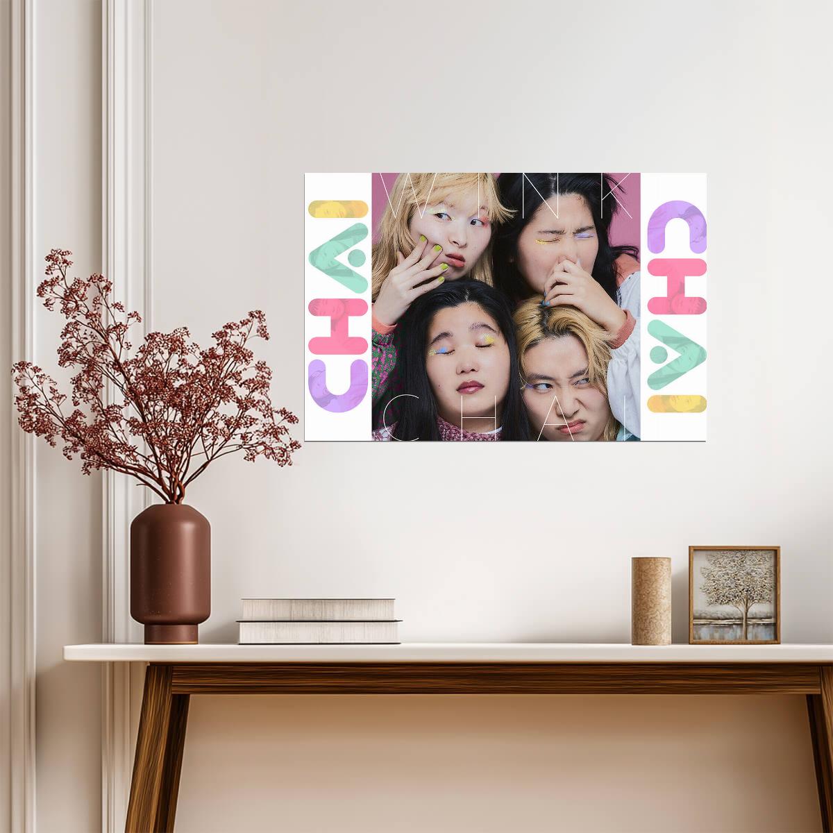 CHAI Wink | Album Cover Poster | J-Pop Wall Art