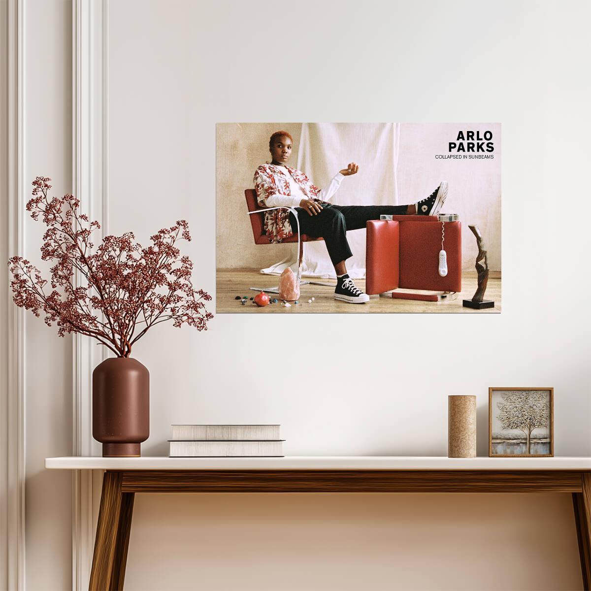 Arlo Parks Collapsed in Sunbeams | Album Cover Poster | Indie Pop Wall Art