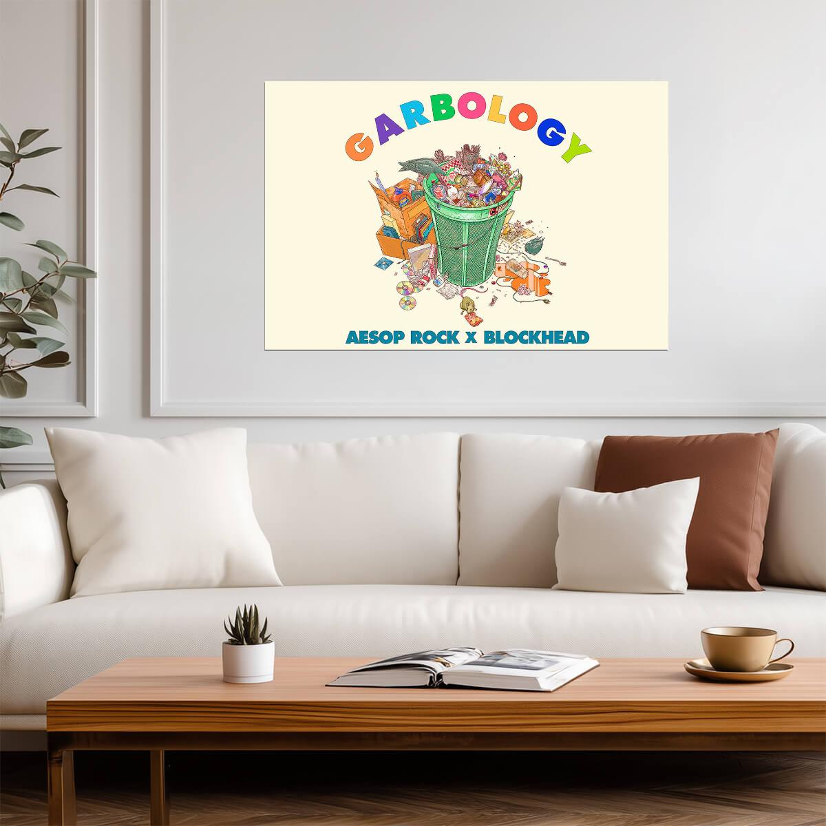 Aesop Rock & Blockhead Garbology | Album Cover Poster | Hip Hop Wall Art