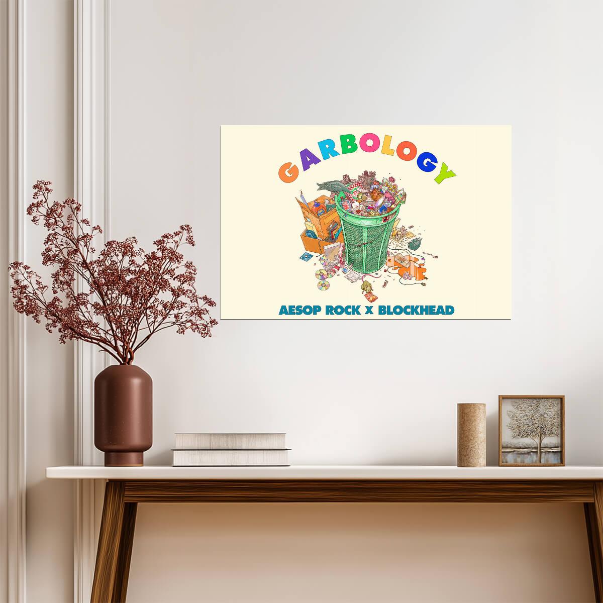 Aesop Rock & Blockhead Garbology | Album Cover Poster | Hip Hop Wall Art