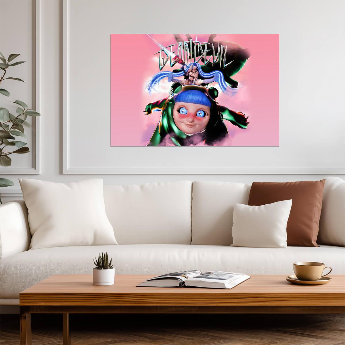 Ashnikko Demidevil | Album Cover Poster | Pop Rap Wall Art