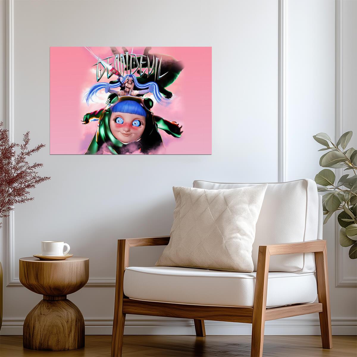 Ashnikko Demidevil | Album Cover Poster | Pop Rap Wall Art
