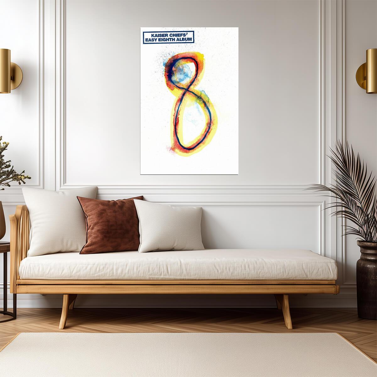 Kaiser Chiefs Kaiser Chiefs' Easy Eighth Album | Album Cover Poster | Indie Rock Wall Art