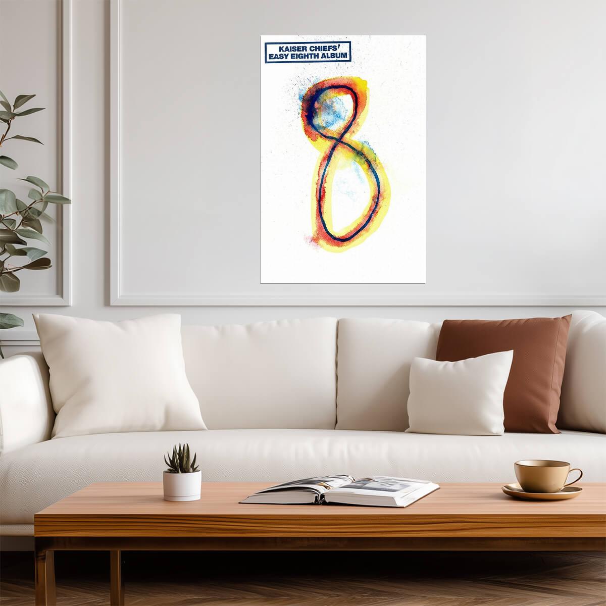 Kaiser Chiefs Kaiser Chiefs' Easy Eighth Album | Album Cover Poster | Indie Rock Wall Art