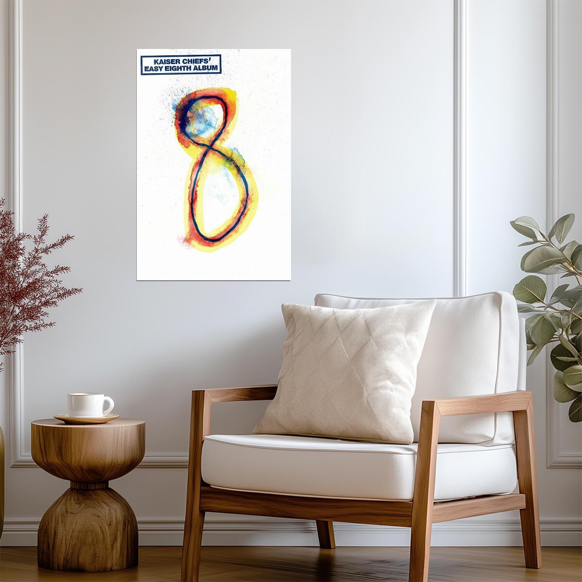 Kaiser Chiefs Kaiser Chiefs' Easy Eighth Album | Album Cover Poster | Indie Rock Wall Art
