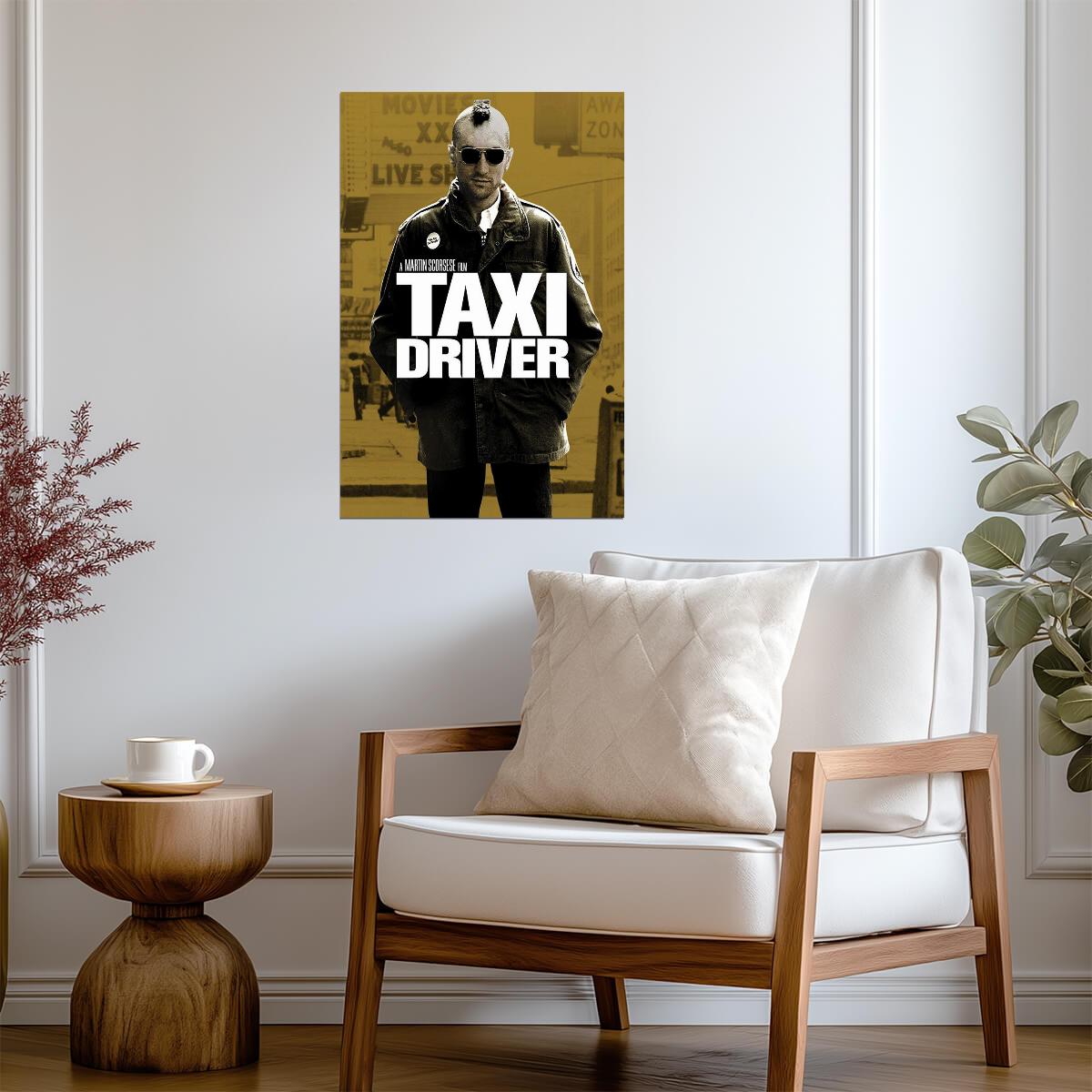 Taxi Driver 1976 | Robert De Niro | Crime Drama Action Poster - Movies & TV Poster