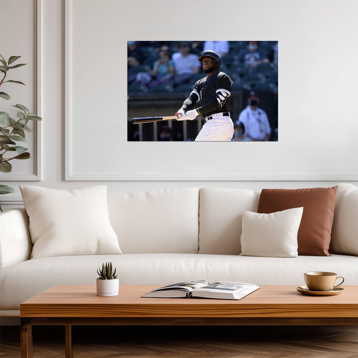 Luis Robert Jr. Chicago White Sox | At Bat Stance | Baseball Player Poster - Sports Poster