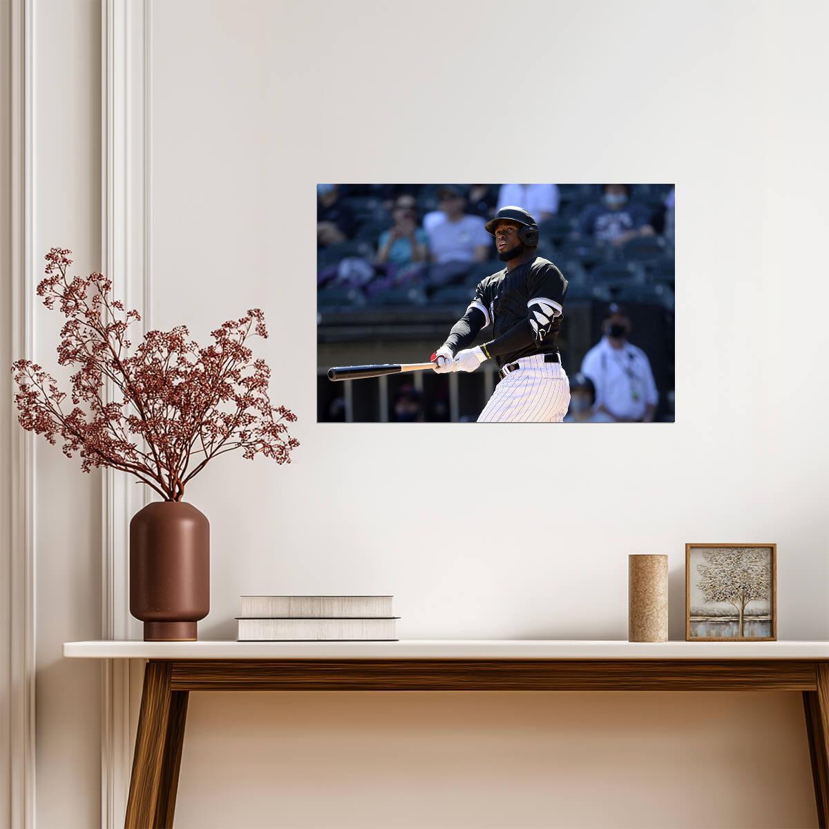 Luis Robert Jr. Chicago White Sox | At Bat Stance | Baseball Player Poster - Sports Poster