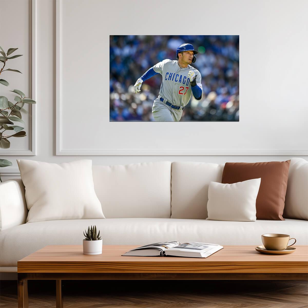 Seiya Suzuki Chicago Cubs | Game Action Photo | Baseball Player Poster - Sports Poster