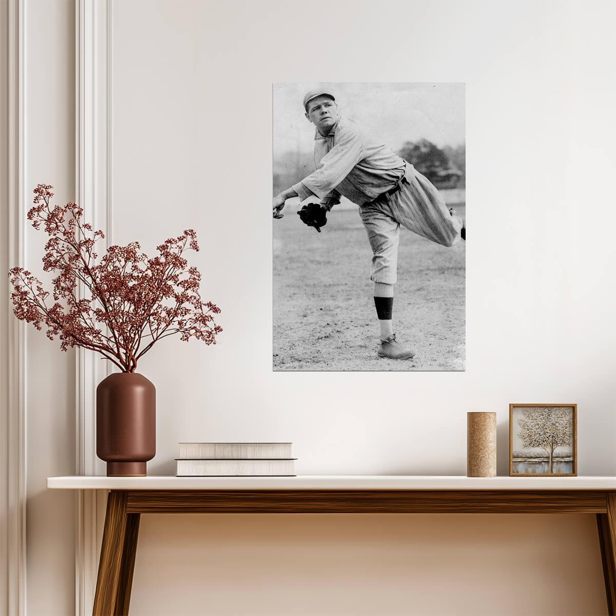 Babe Ruth "Called Shot" | 1932 World Series | Historic Baseball Moment Poster - Sports Poster