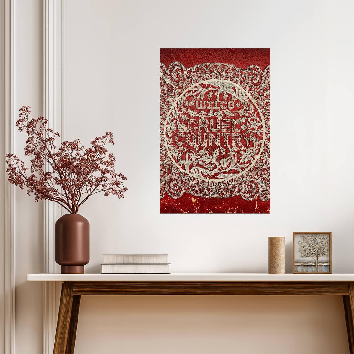 Wilco Cruel Country | Album Cover Poster | Alternative Country Wall Art