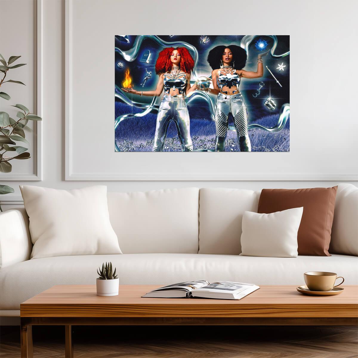 Nova Twins Supernova | Album Cover Poster | Rock Music Wall Art