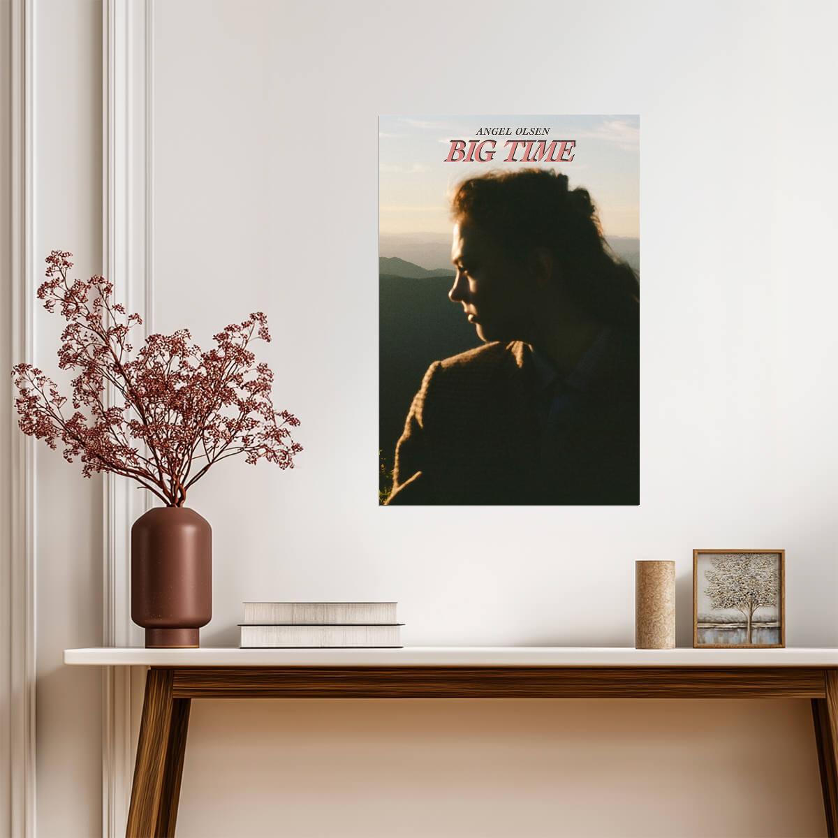 Angel Olsen Big Time | Album Cover Poster | Indie Folk Wall Art