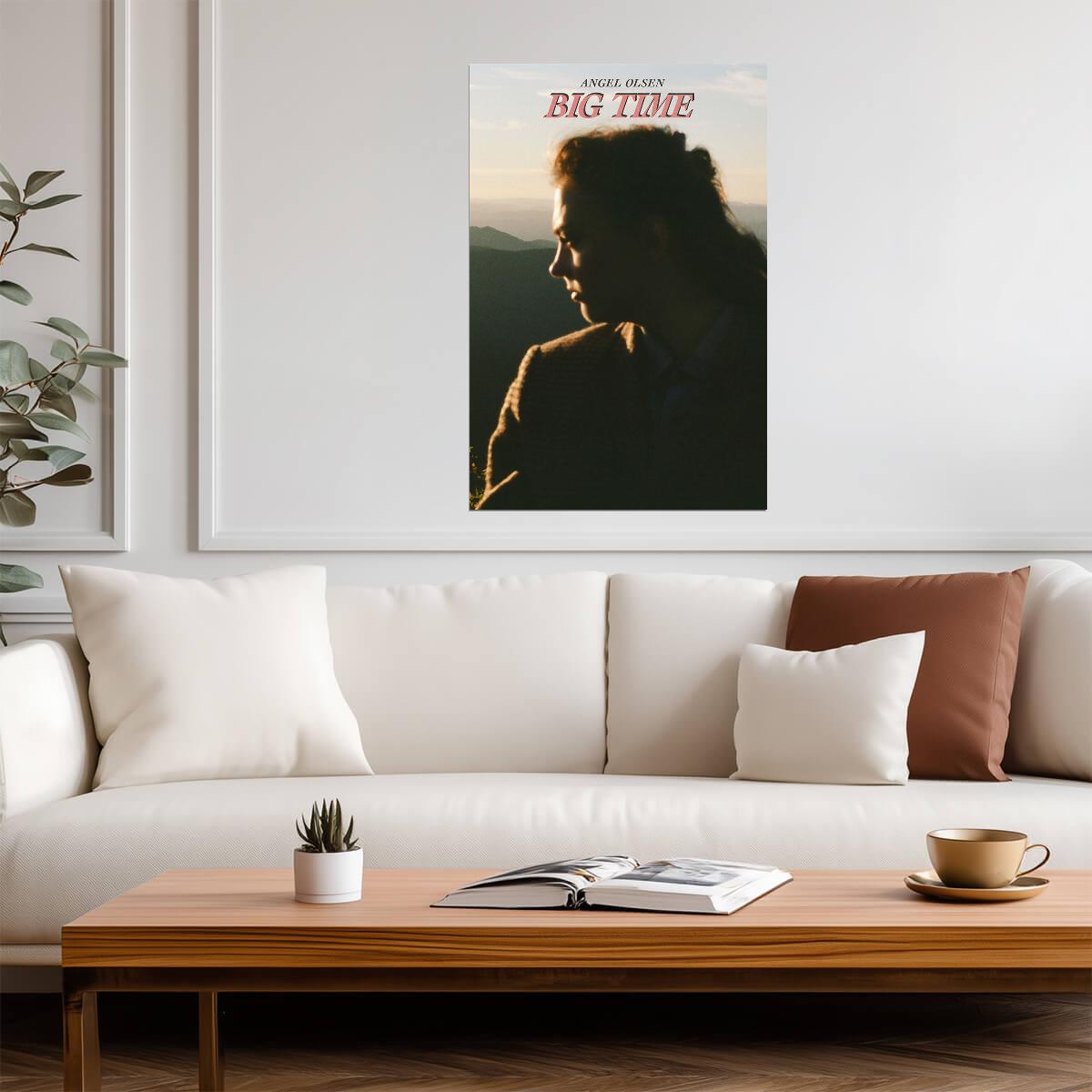 Angel Olsen Big Time | Album Cover Poster | Indie Folk Wall Art