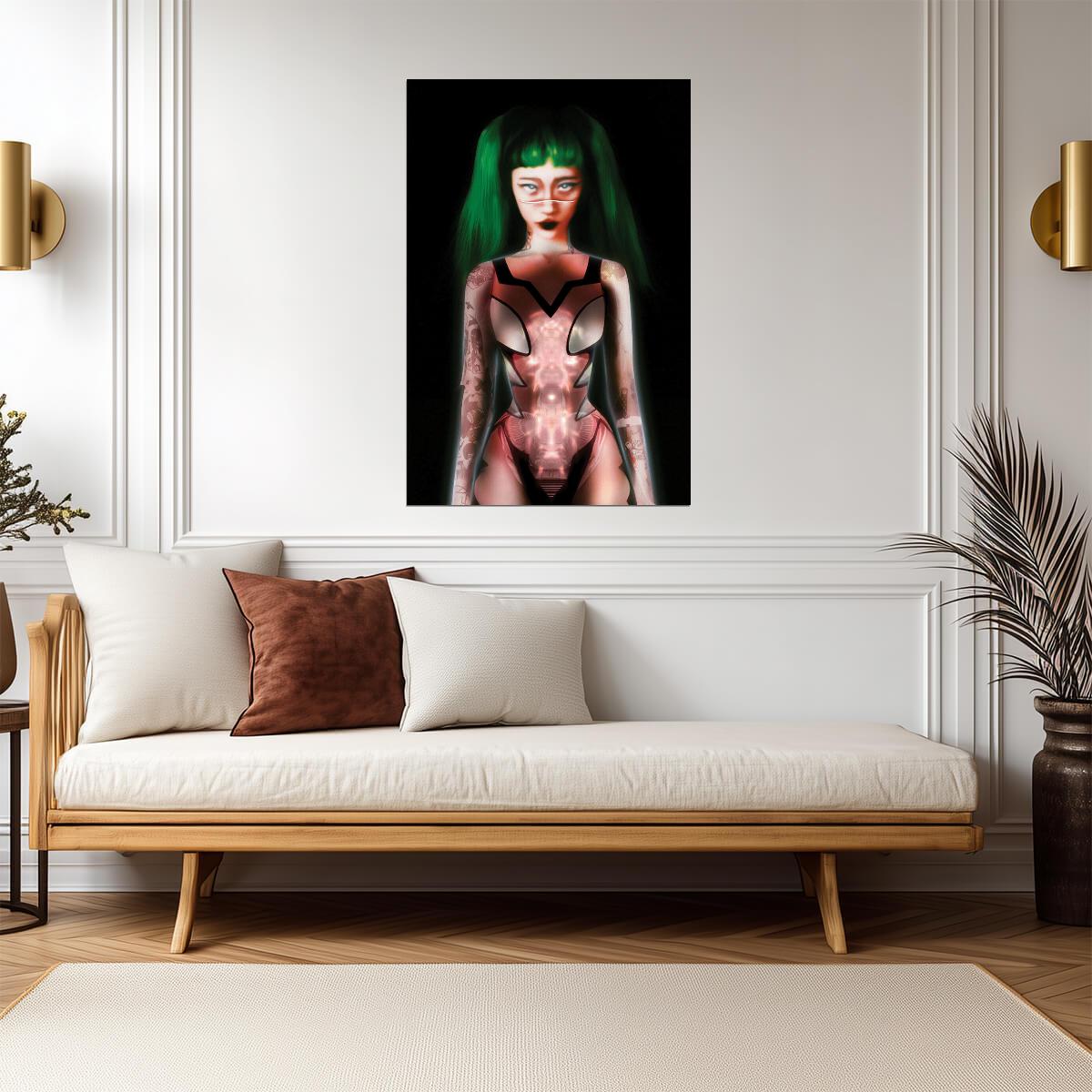 Yeule Glitch Princess | Album Cover Poster | Glitch Pop Wall Art