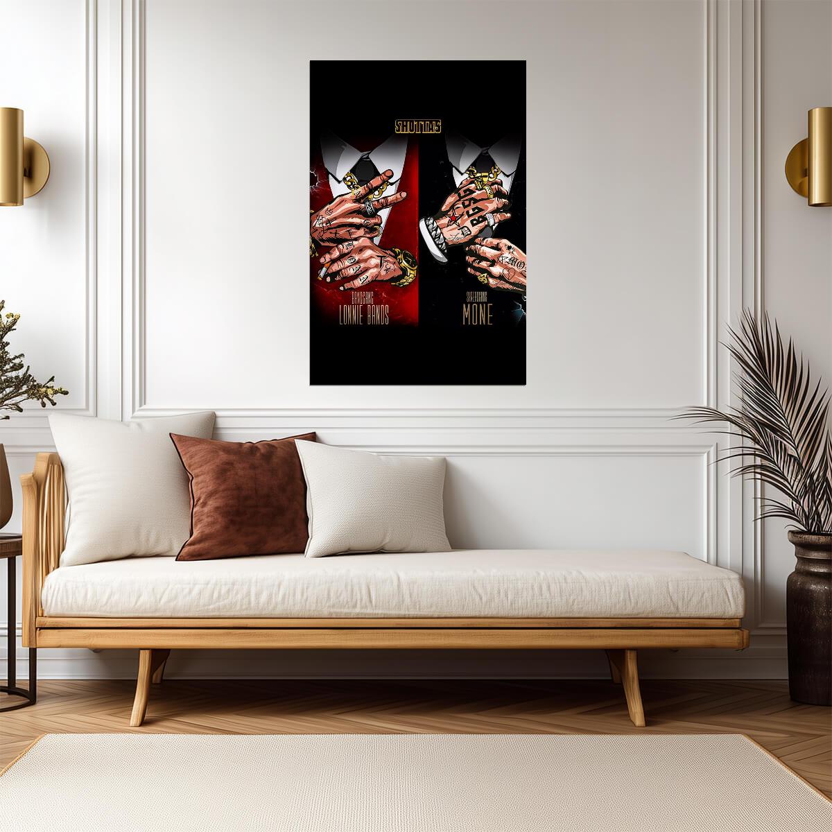 BandGang Lonnie Bands H2K: The Shotta Story | Album Cover Poster | Hip Hop Wall Art