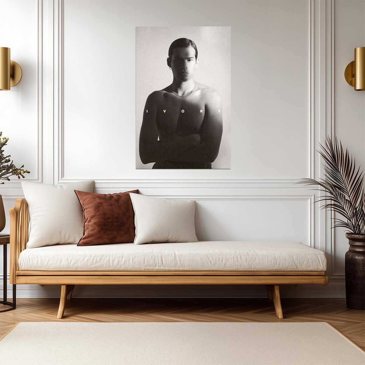 Omar Apollo Ivory | Album Cover Poster | R&B Music Wall Art