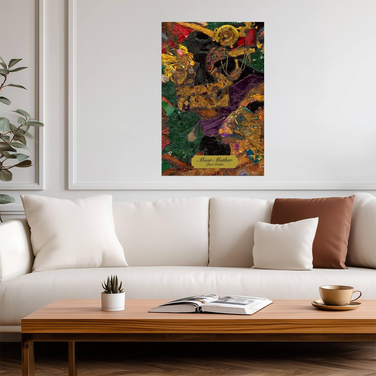 Moor Mother Jazz Codes | Album Cover Poster | Experimental Jazz Art