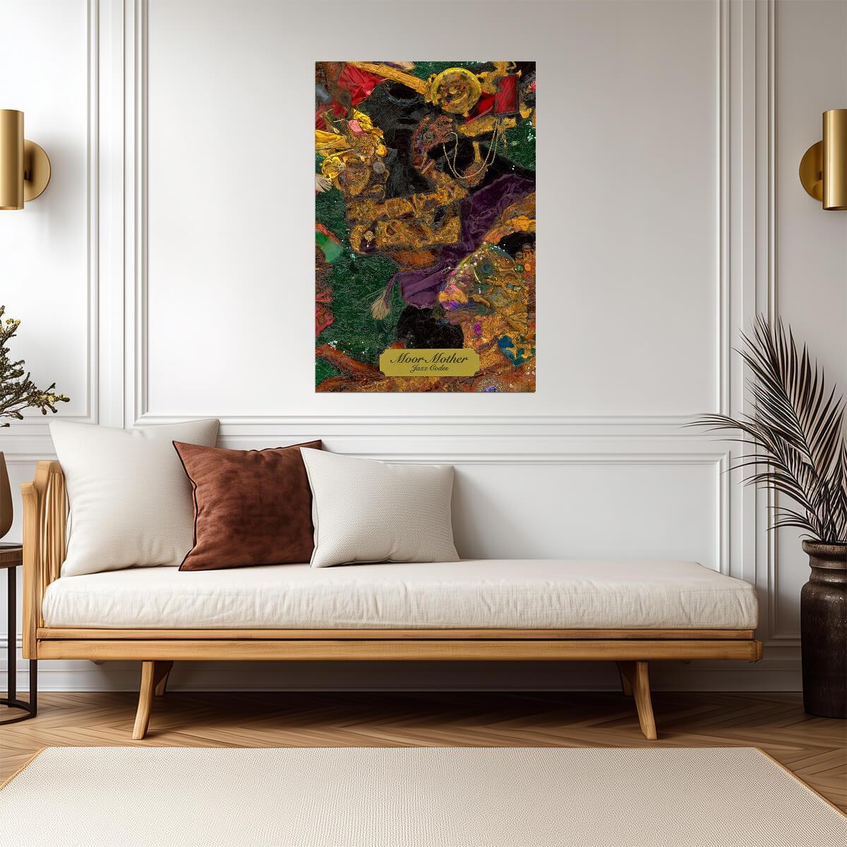 Moor Mother Jazz Codes | Album Cover Poster | Experimental Jazz Art