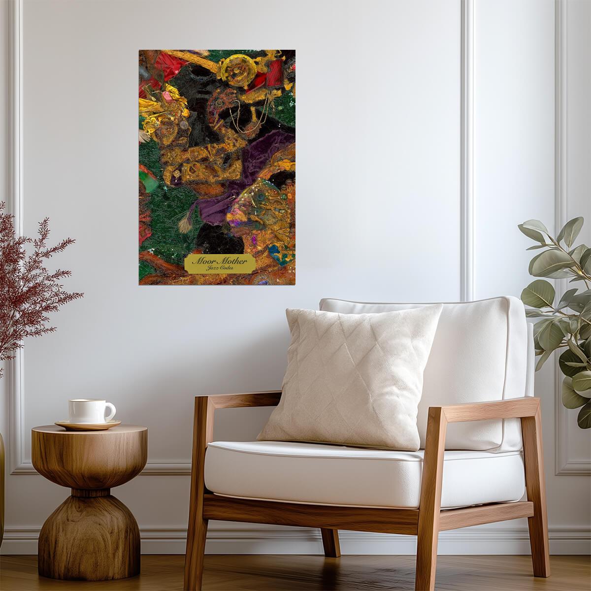 Moor Mother Jazz Codes | Album Cover Poster | Experimental Jazz Art