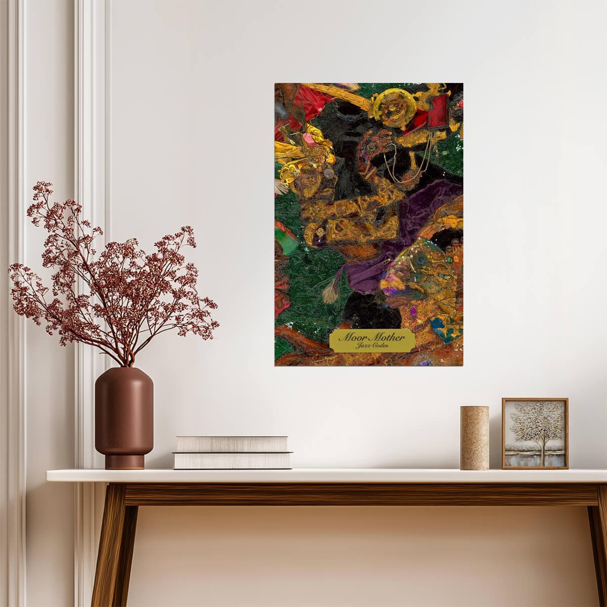 Moor Mother Jazz Codes | Album Cover Poster | Experimental Jazz Art